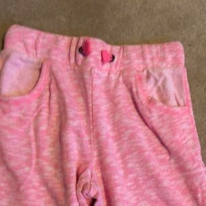 Pink and white sweats/ joggers